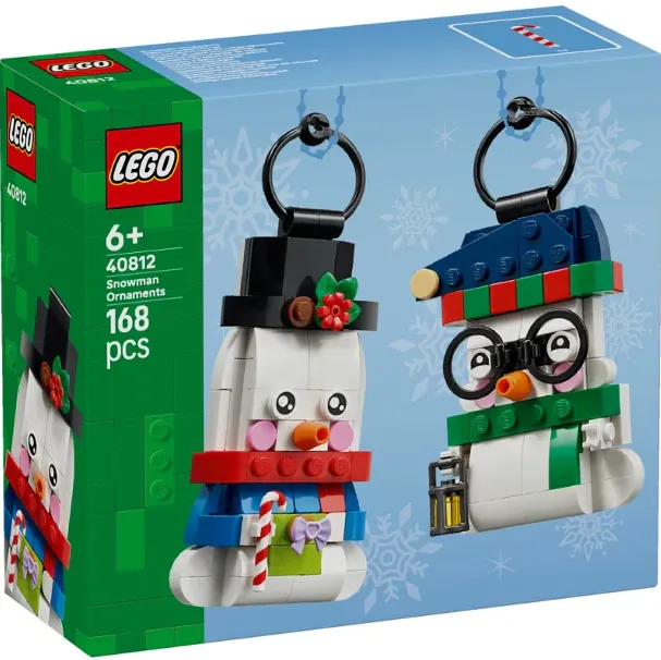 LEGO® - Ornamente in forma de om de zapada 40812, 168 piese