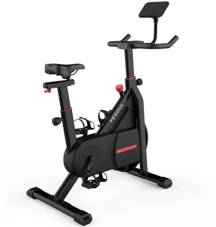Bicicleta spinning Yesoul C1A, suport pentru display, rezistenta magnetica, negru