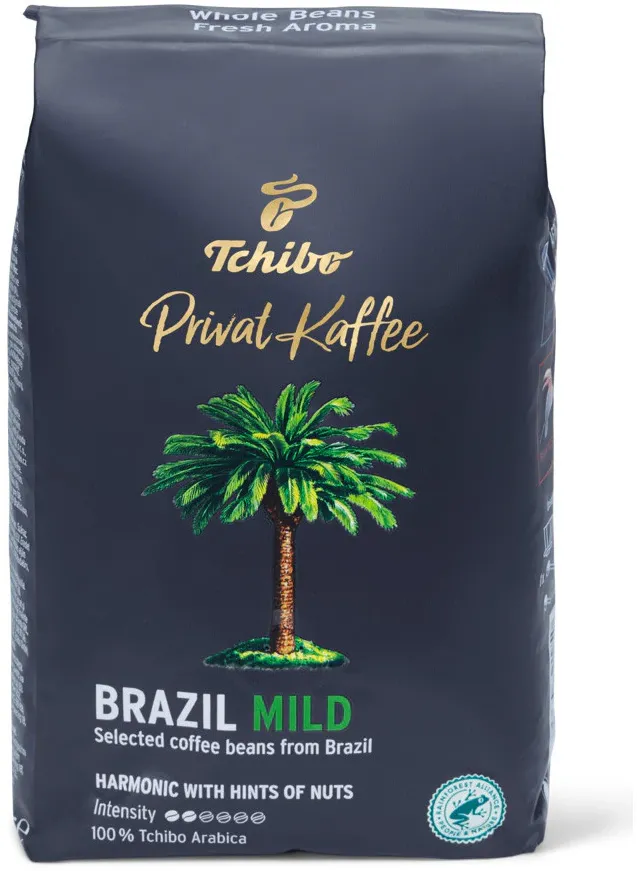 Tchibo Cafea boabe, Privat Kaffee Brazil Mild, 500 g