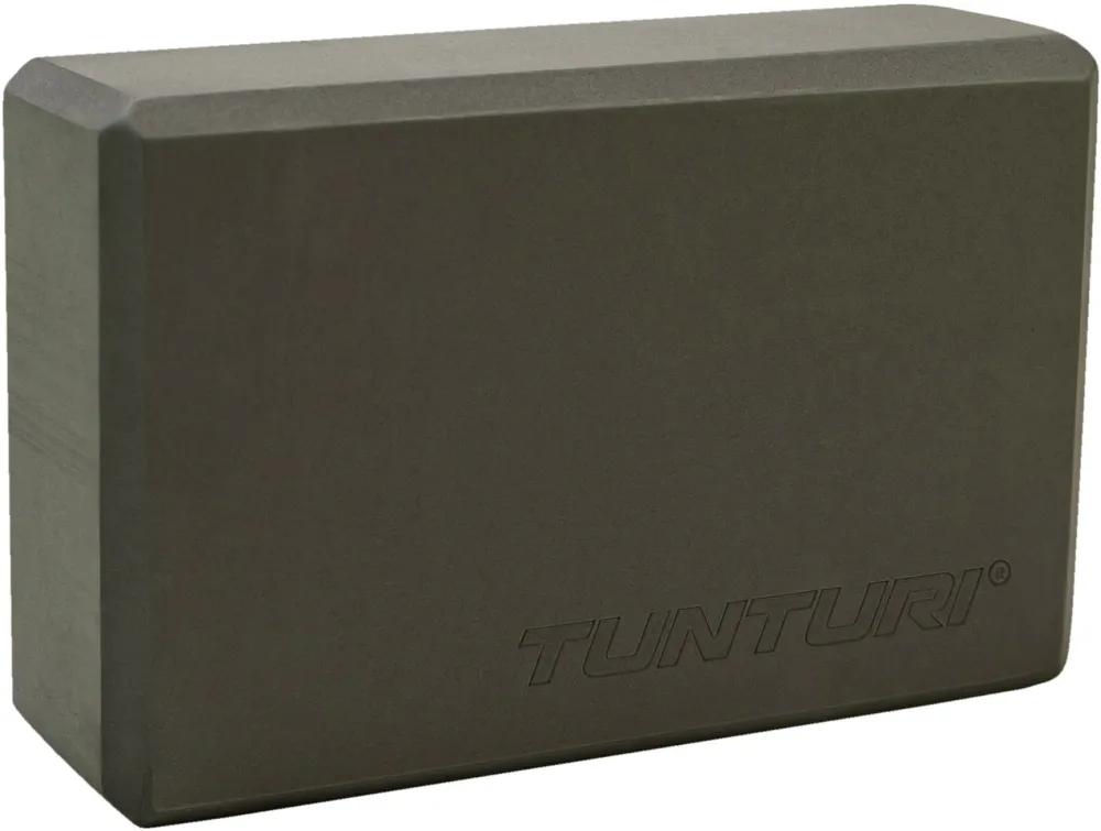 Caramida yoga Tunturi, 23x15x7.5 cm, antracit