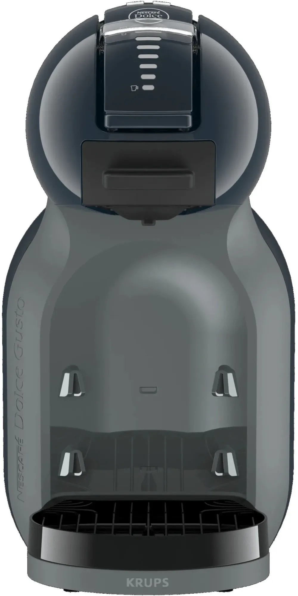 Espressor KRUPS cu capsule NESCAFÉ® Dolce Gusto® Mini Me 2 KP143BF0, 1600 W, 15 bari presiune, capacitate rezervor 0.8 L, oprire automata, gri & albastru