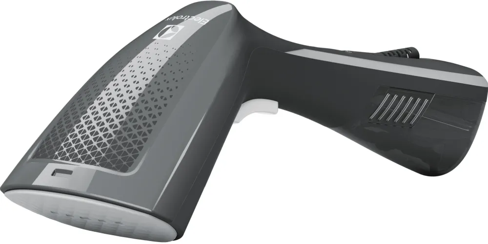 Aparat de calcat vertical cu abur Electrolux E6HS1-2EG, 1200W, 20gr/min, 100ml, Culoare gri inchis
