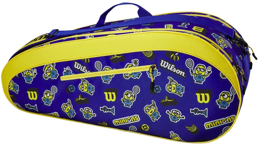 Geanta tenis, Wilson, 6 rachete, Navy/Galben