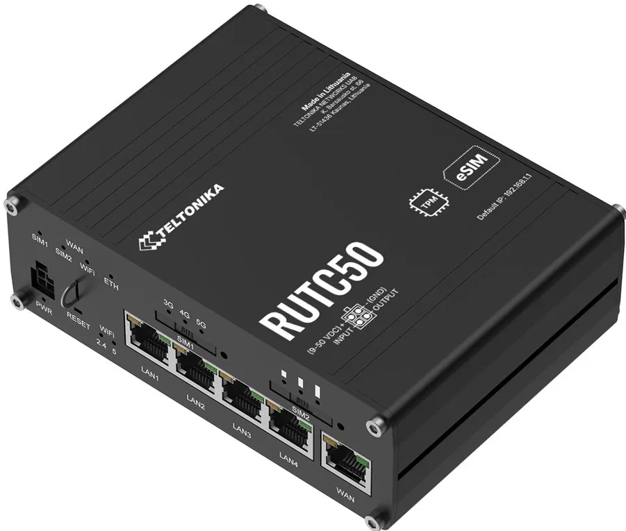 WRL ROUTER 5G/RUTC50 TELTONIKA