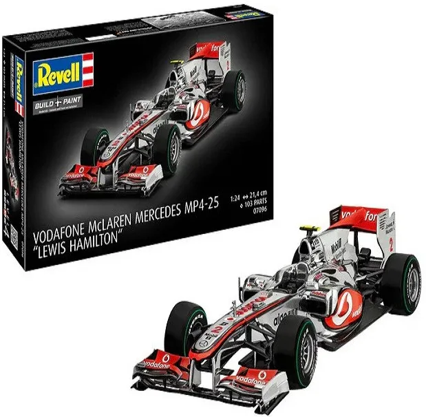 Plastic model Mclaren Mercedes MP4-25 L. Hamilton