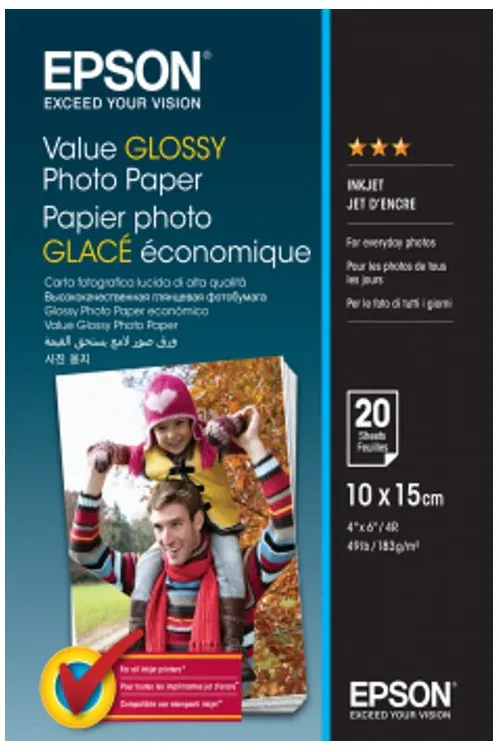 HARTIE Glossy Photo  10x15cm  20 sheet