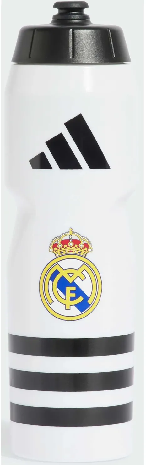 Sticla de apa, adidas, 750ml, Alb / Negru, Real Madrid, BPA Free