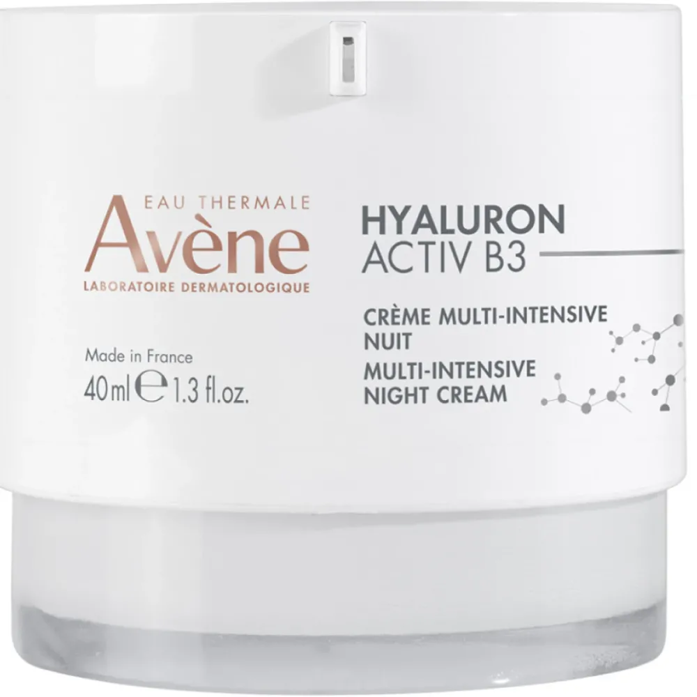 Crema de noapte multi-intensiva Avene Hyaluron Activ B3, 40 ml