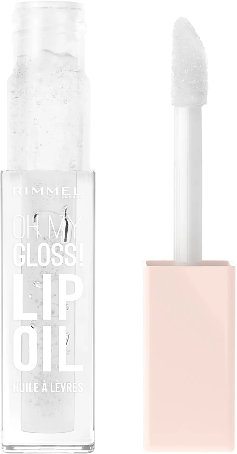 Ulei de buze Rimmel London Oh My Gloss Clear Cloud, 4.5 ml
