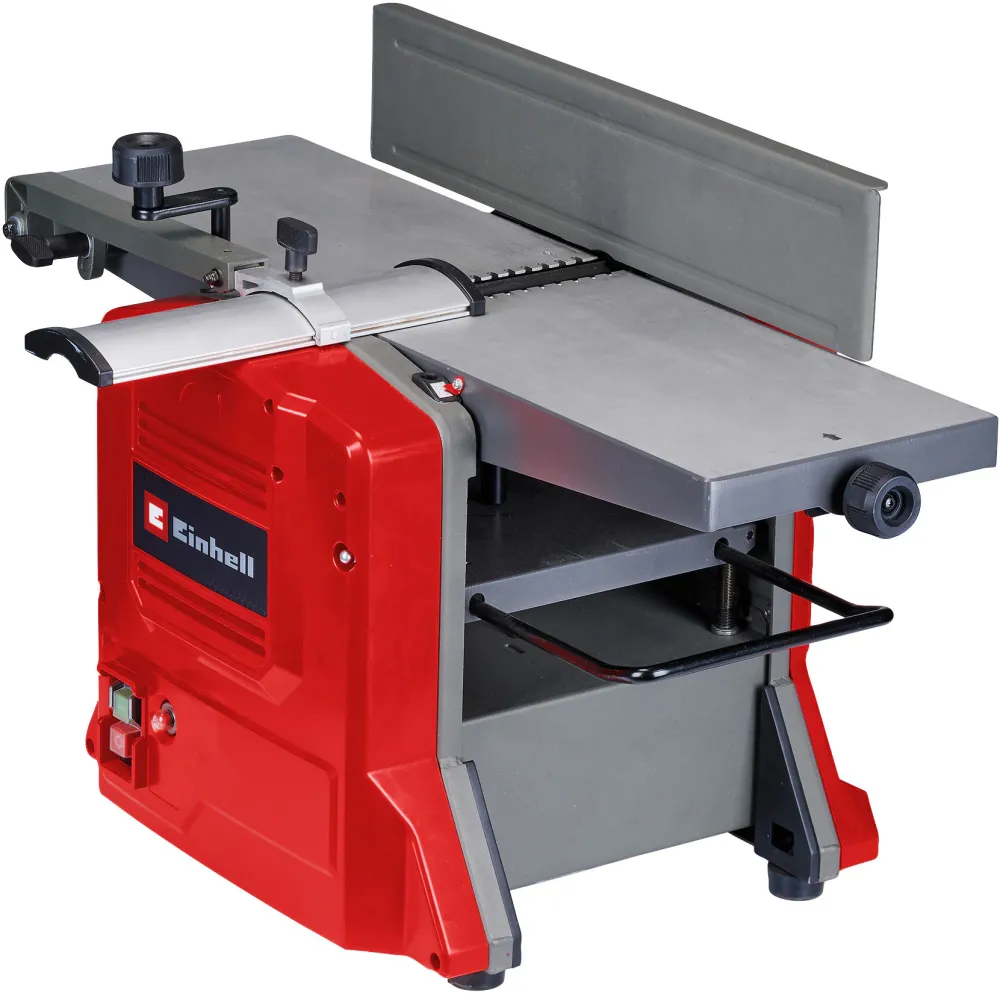 Masina stationara de rindeluit Einhell TC-SP 204/1 (1500 W, 9500 min-1, latime rindeluire 204 mm, constructie stabila pentru rindeluire si degrosare, suport extensibil pentru piese)