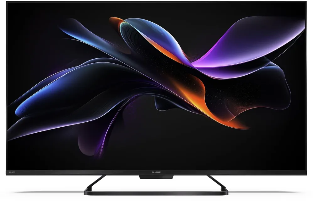 Televizor Sharp QLED 43HR7265E, 108 cm, Smart Google TV, 4K Ultra HD, 144Hz, Clasa G