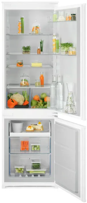 Combina frigorifica incorporabila Electrolux LNA7NE18S,  257 l, Seria 700, No Frost, Usa reversibila, Control electronic, clasa E, H 178 cm
