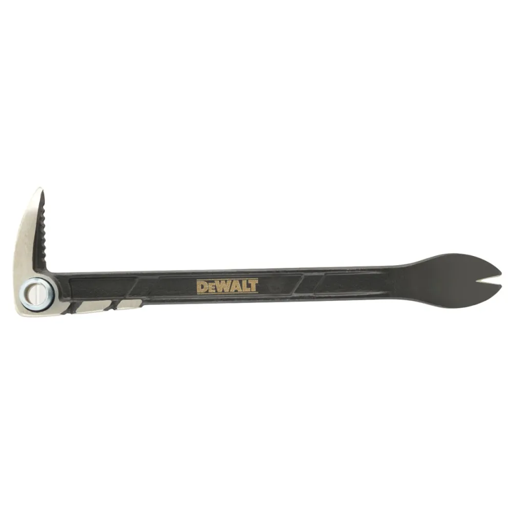 Ranga 25.4 cm cu cap de prindere DeWALT DWHT0-55524, precizie extra, suprafata de lovire extra-lata, tija tip I pentru rezistenta, varf ascutit pentru scoaterea cuielor
