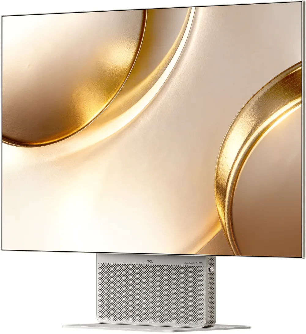 Monitor Gaming TCL OLED 32X3A Gold , 32", UHD, 240Hz, HDR400, Sunet Bang & Olufsen , 5W*2, Anti-Glare, USB Type-C 90W, Culoare Gold