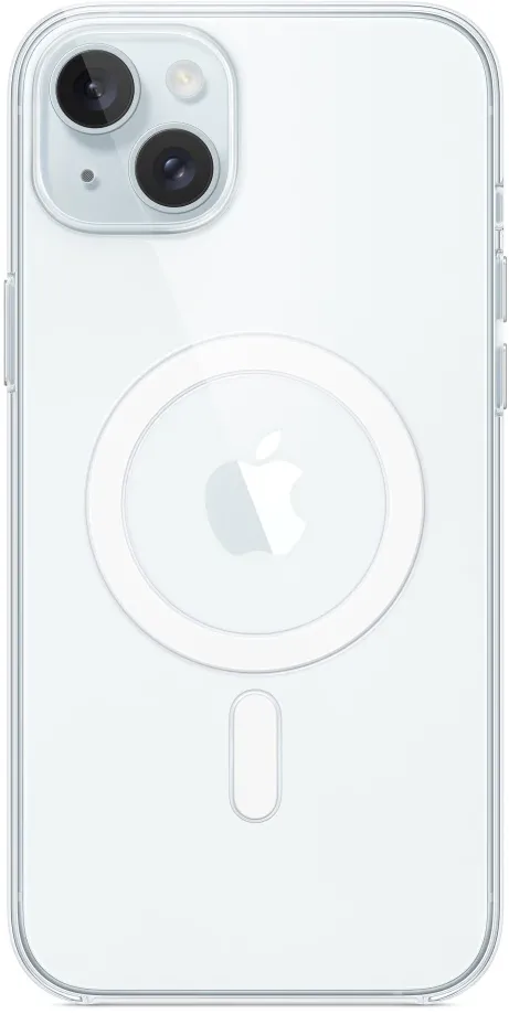 Husa Apple Clear Case MagSafe MT213ZM/A pentru iPhone 15 Plus transparent