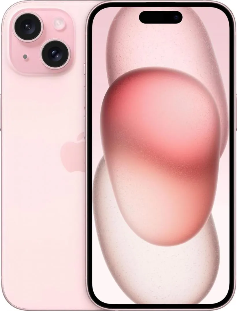 Telefon mobil Apple iPhone 15, 256GB, 5G, Pink