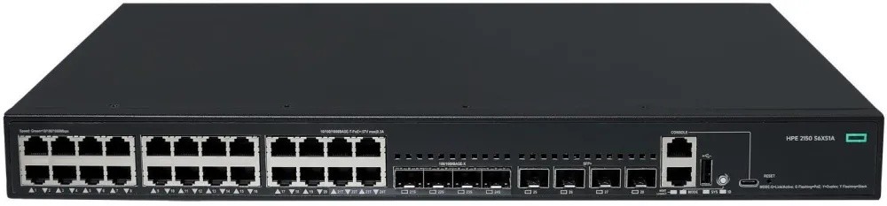 Switch NW CW 2150 24G PoE+ 4F 4P 405W S6X51A