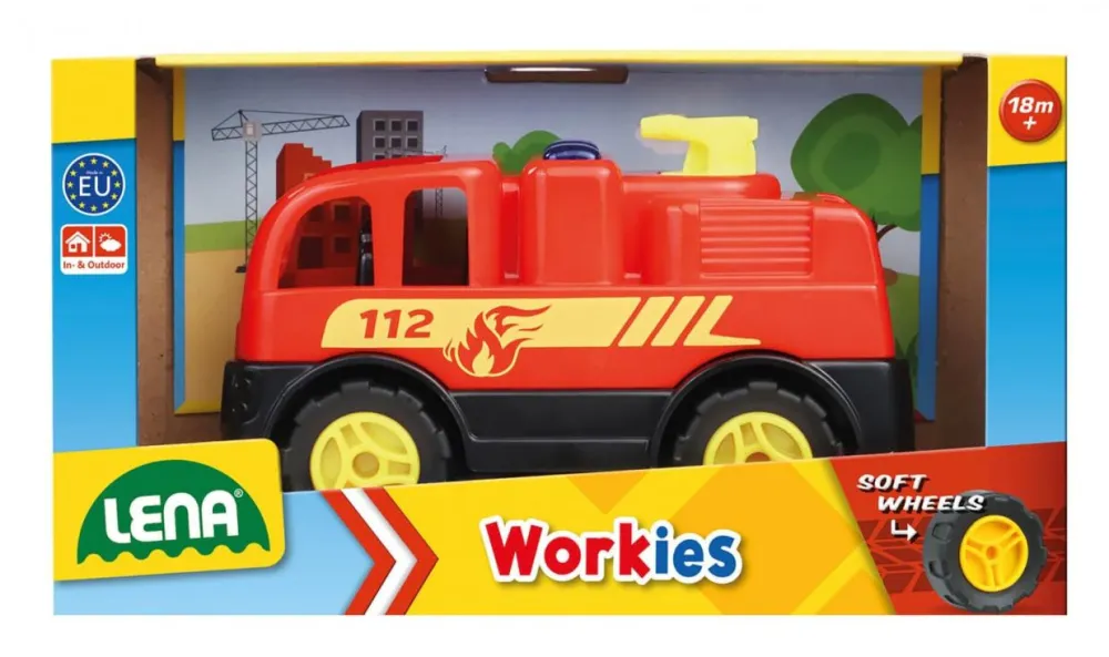 Workies Fire truck 12 cm in the box