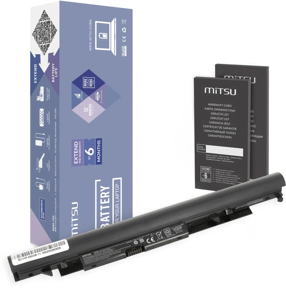 Battery HP JC03 JC04 240 250 255 258 G6