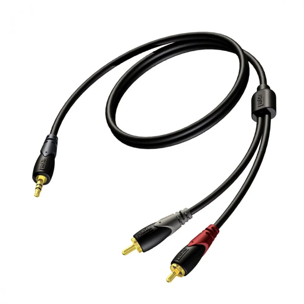 3,5 MM JACK MALE STEREO -2X RCA/CINCH MALE 3 M