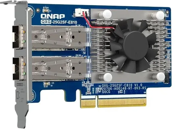 Network card QXG-25G2SF-E810 2 port 25GbE NIC