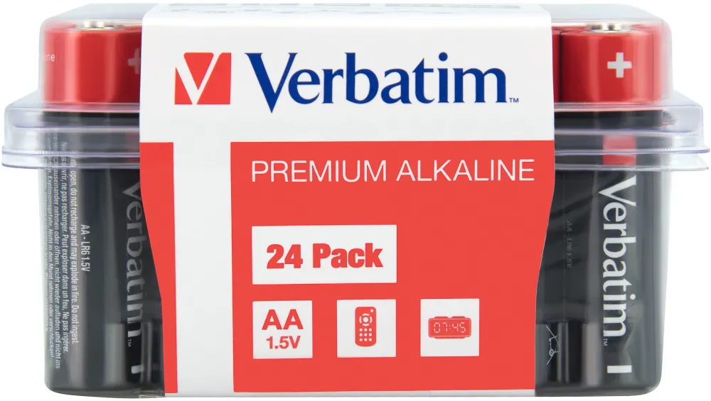 Alkaline Batteries AA / LR06 24-pack 49505