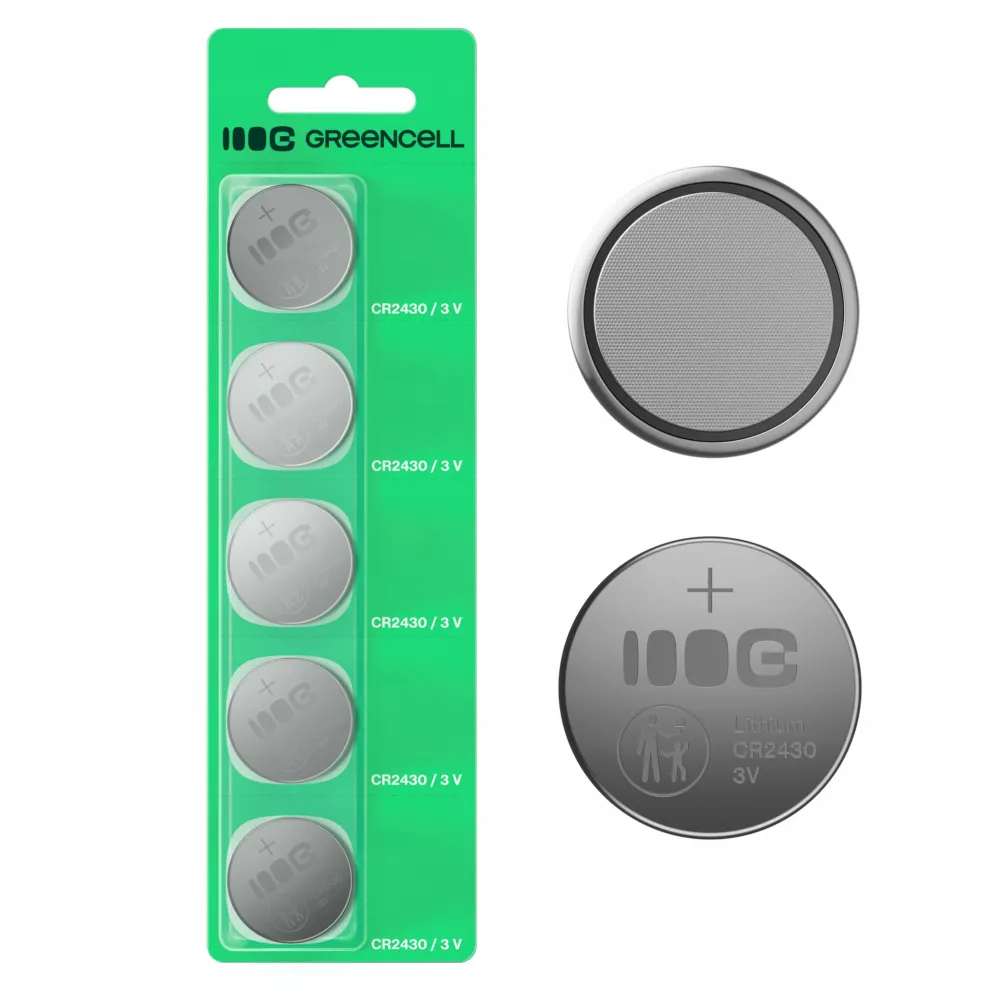 Button battery 5x CR2430