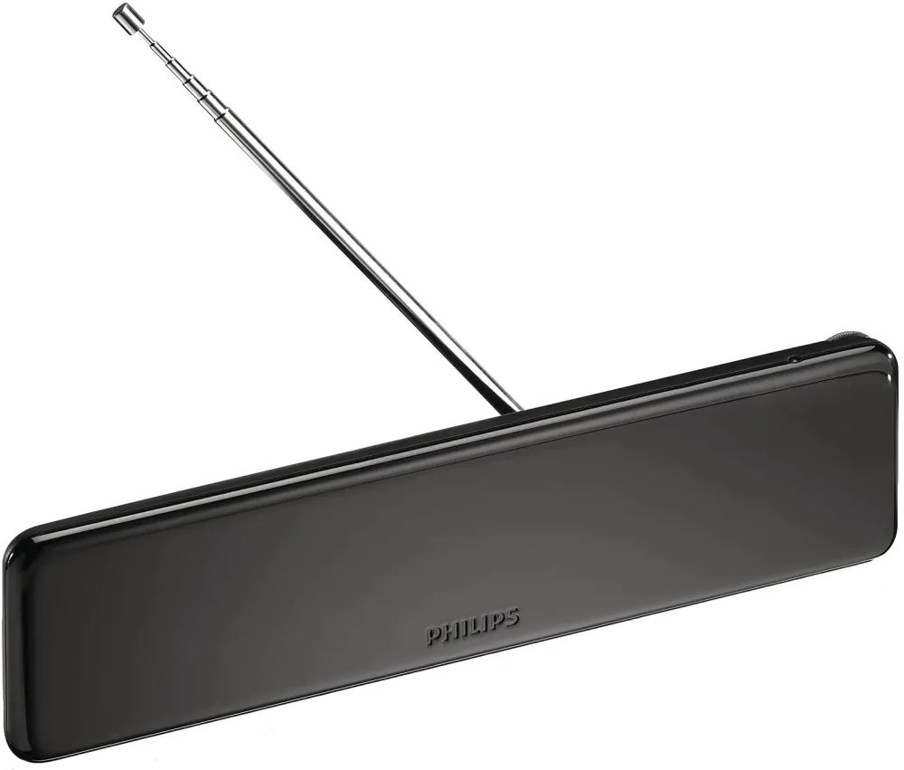Antena TV interior Philips SDV5225/12 amplificata DVB-T/T2 cablu coaxial 1.8 m