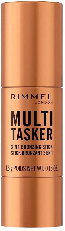 Stick bronzant pentru sculptare si contur Rimmel Multi Tasker 4,5 g, 002 Medium