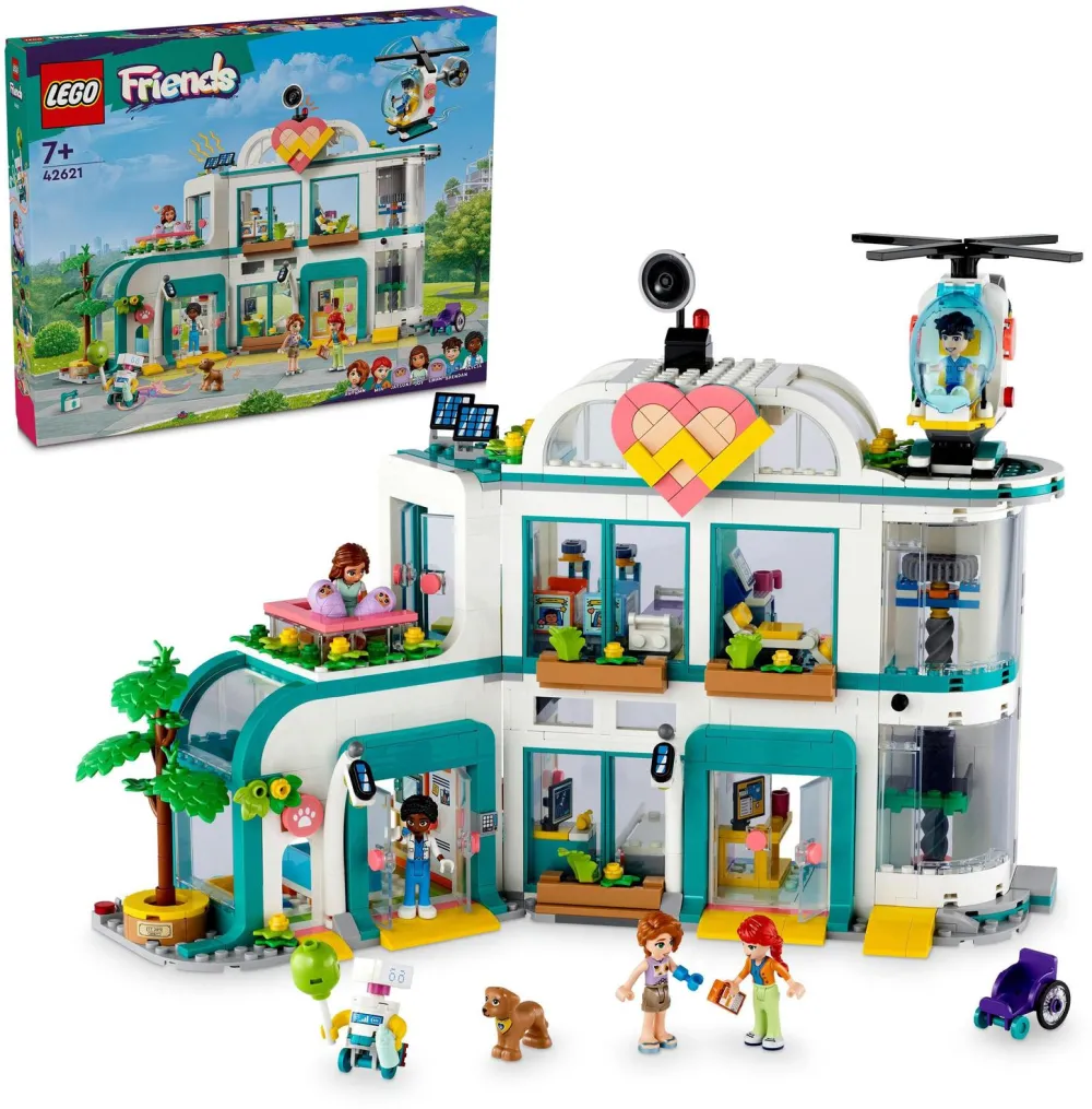LEGO® Friends - Spitalul orasului Heartlake 42621, 1045 piese