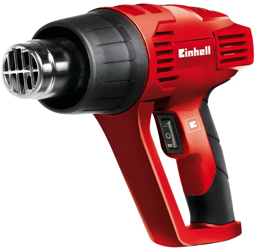 Pistol cu aer cald Einhell TC-HA 2000/1 , 2.000W, 2 niveluri de temperatura 350°C/550°C, protectie impotriva supraincalzirii, 2 accesorii incluse