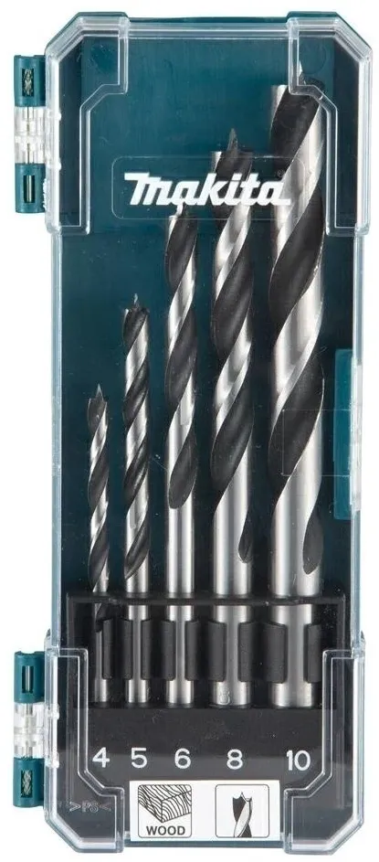 Makita D-72861 Wood Drill Set 4-10mm