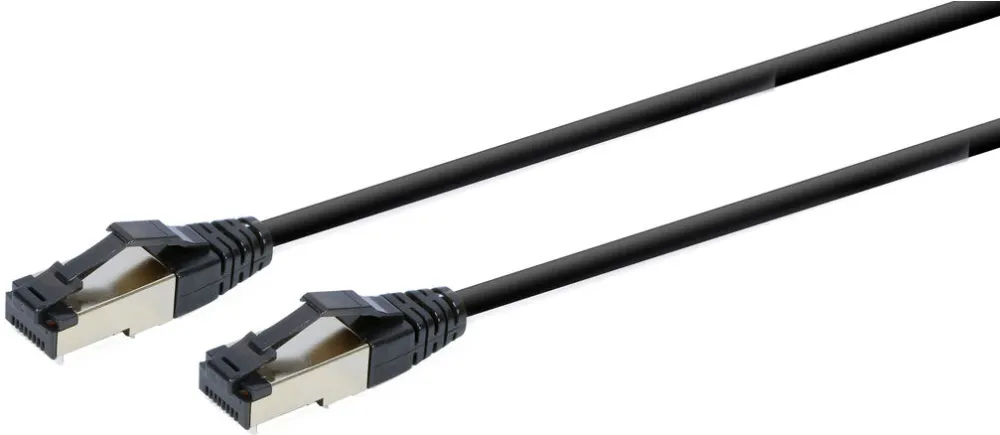 Patchcord Gembird PP8-LSZHCU-BK-3M S/FTP Cat. 8 LSZH black 3m