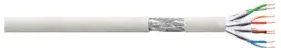 Cablu retea patch Logilink CP2305S Cat6 S/FTP AWG27 cupru 305 m gri