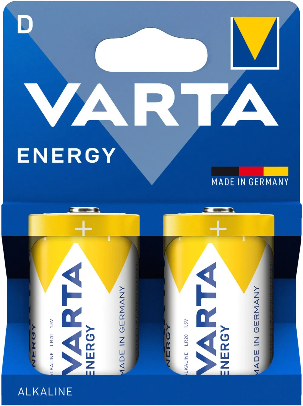 Baterie VARTA High Energy D 2 buc