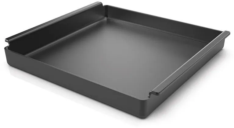 Tava din fonta pentru gratar Ninja WoodfireCompatibil cu OO101, negru