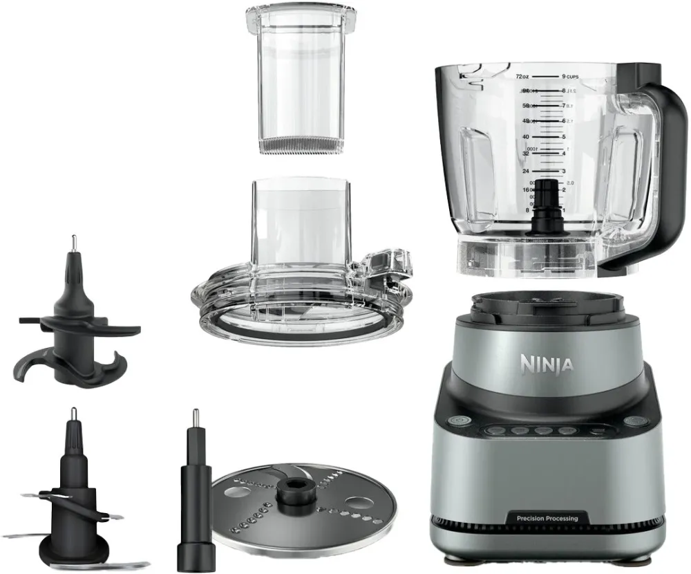 Robot de bucatarie Ninja Precision Pro 850W3 programe, verde/ gri