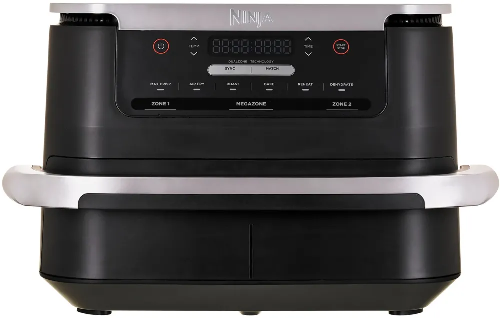Friteuza cu aer cald dubla NINJA AF550EU 6,6 L 2470 W negru argintiu