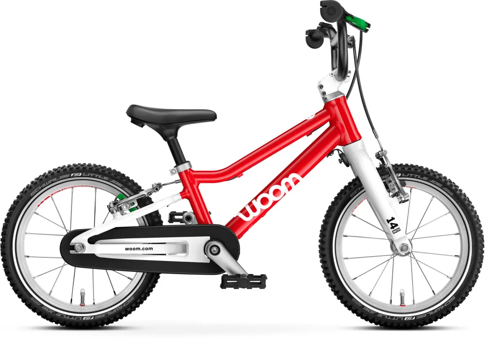 Woom - W2 Go - bicicleta copii 14" - rosu | Woom Red