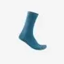 Castelli - sosete ciclism - Espresso 18 Sock - albastru metalic - LXL - 40-43