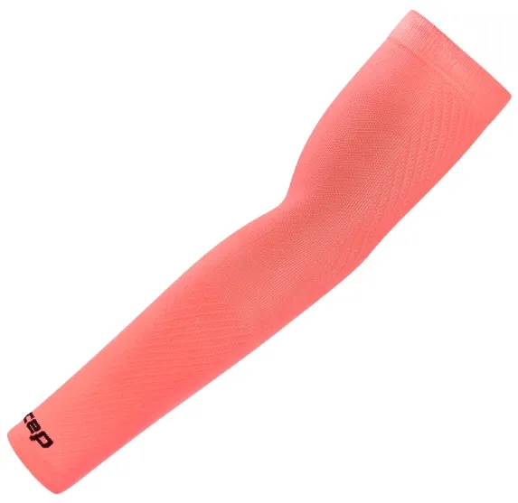 CEP - compresie brat scurta - Run Ultralight Arm - neon coral - L1 II
