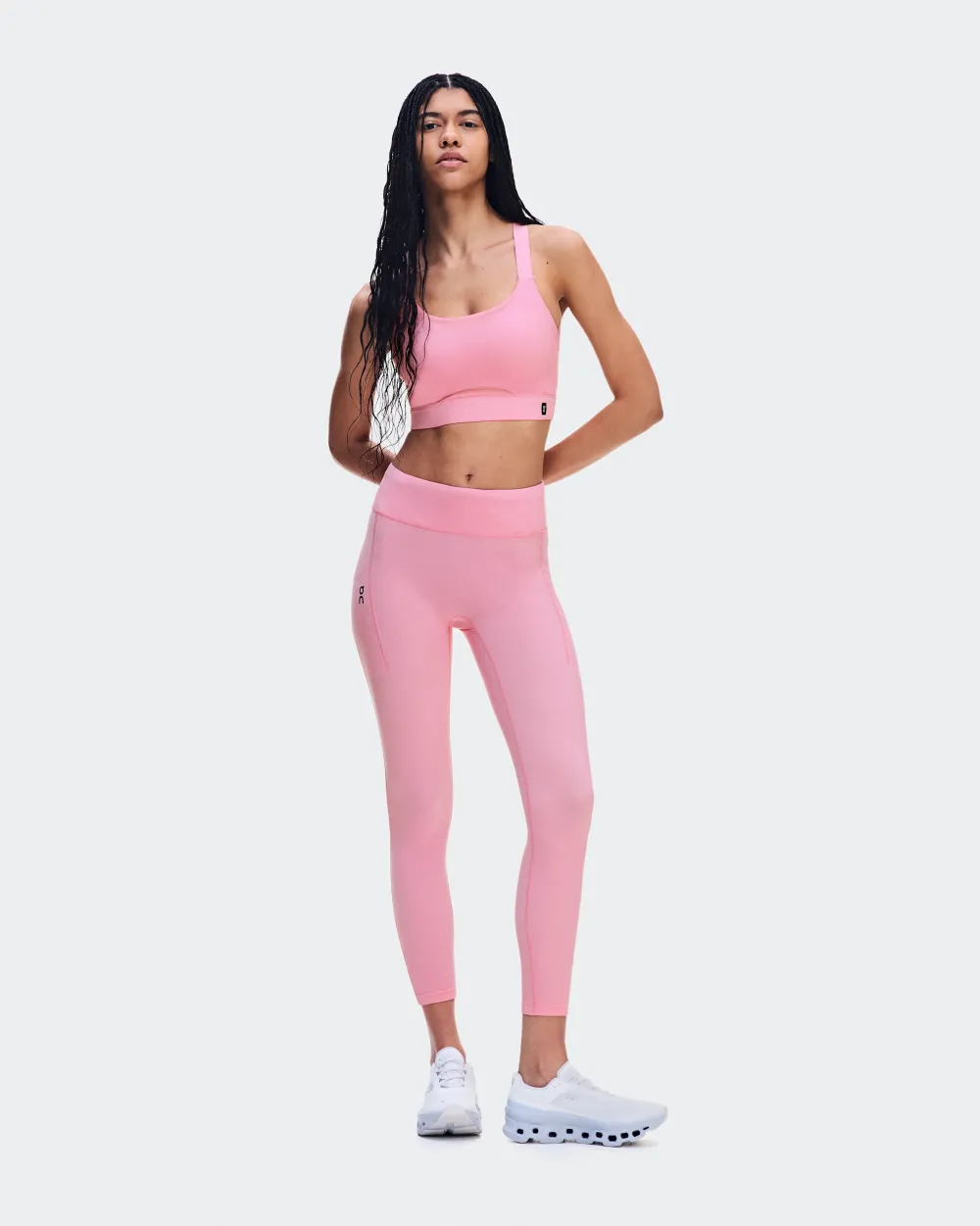 On - colanti 7/8 - Performance Tights 7/8 W - Magnolia - M