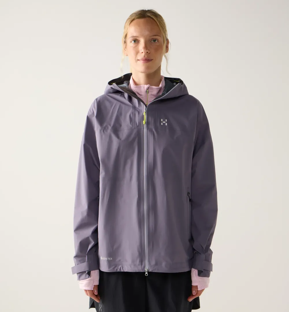 Haglofs - jacheta impermeabila - L.I.M Airak GTX Jacket W - fialova - M