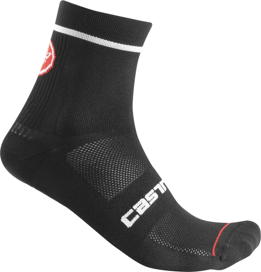 Castelli - sosete ciclism - Entrata 9 Sock - negru - SM - 35-39