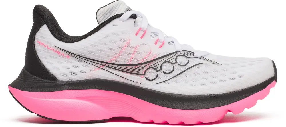 Pantofi alergare Saucony Kinvara 16 alb negru 38.5