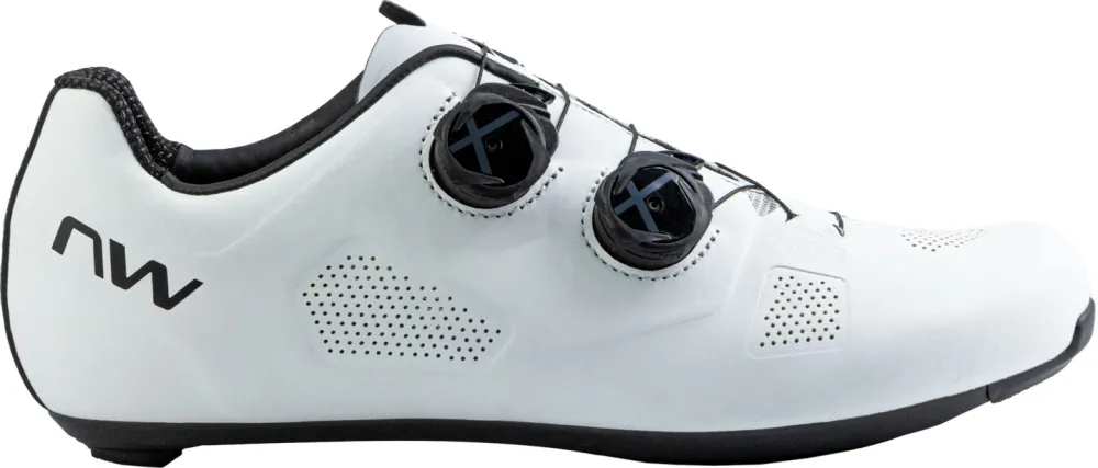 Northwave - pantofi ciclism sosea - Revolution - alb I negru - 44