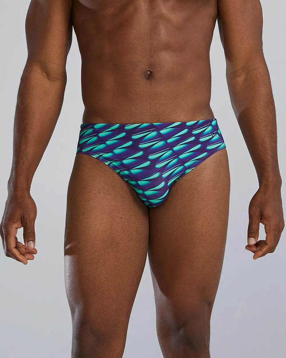 TYR - costum inot barbati tip slip - DRAGONFLYTE Durafast Elite Brief - green | navy - 28