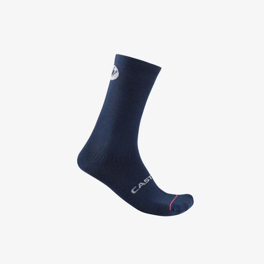 Castelli - sosete ciclism iarna - Scorpion Logo 20 Thermal Sock - albastru belgian - LXL - 40-43