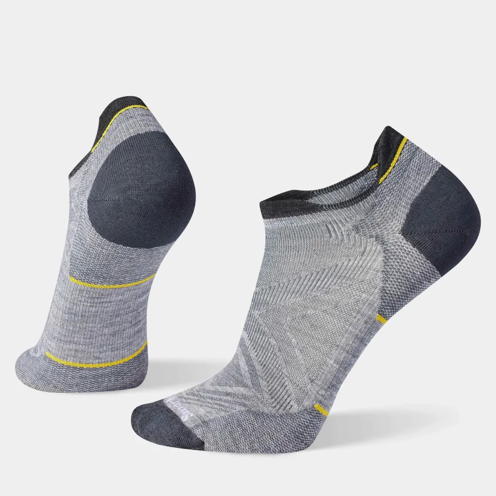 Smartwool - sosete merino - Low Ankle | Zero Cushion | Run - Light Gray - M (38-41)