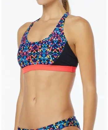 TYR - Carnivale Harlow Top - Black / Multi - XS
